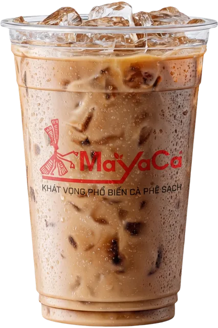 Cà phê sữa đá pha máy từ cà phê M4