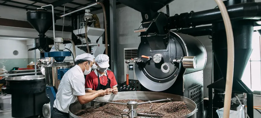 Rang mộc tự nhiên bằng công nghệ rang hiện đại